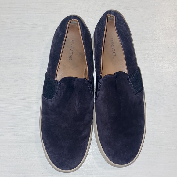 Vince Suede Slip Ons - Picture 3 of 8